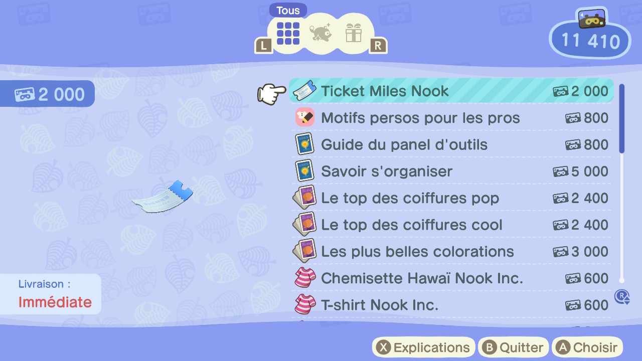 Animal Crossing New Horizons Nook Stop, à quoi ça sert, comment l
